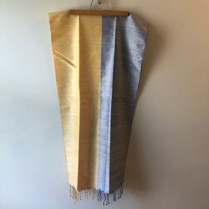 Pure silk scarf/fabric from India vintage, nwot